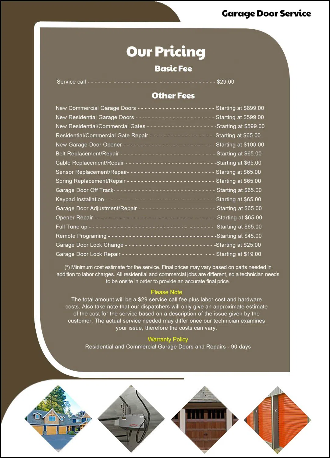 State Garage Doors Alamo, CA 925-294-0238